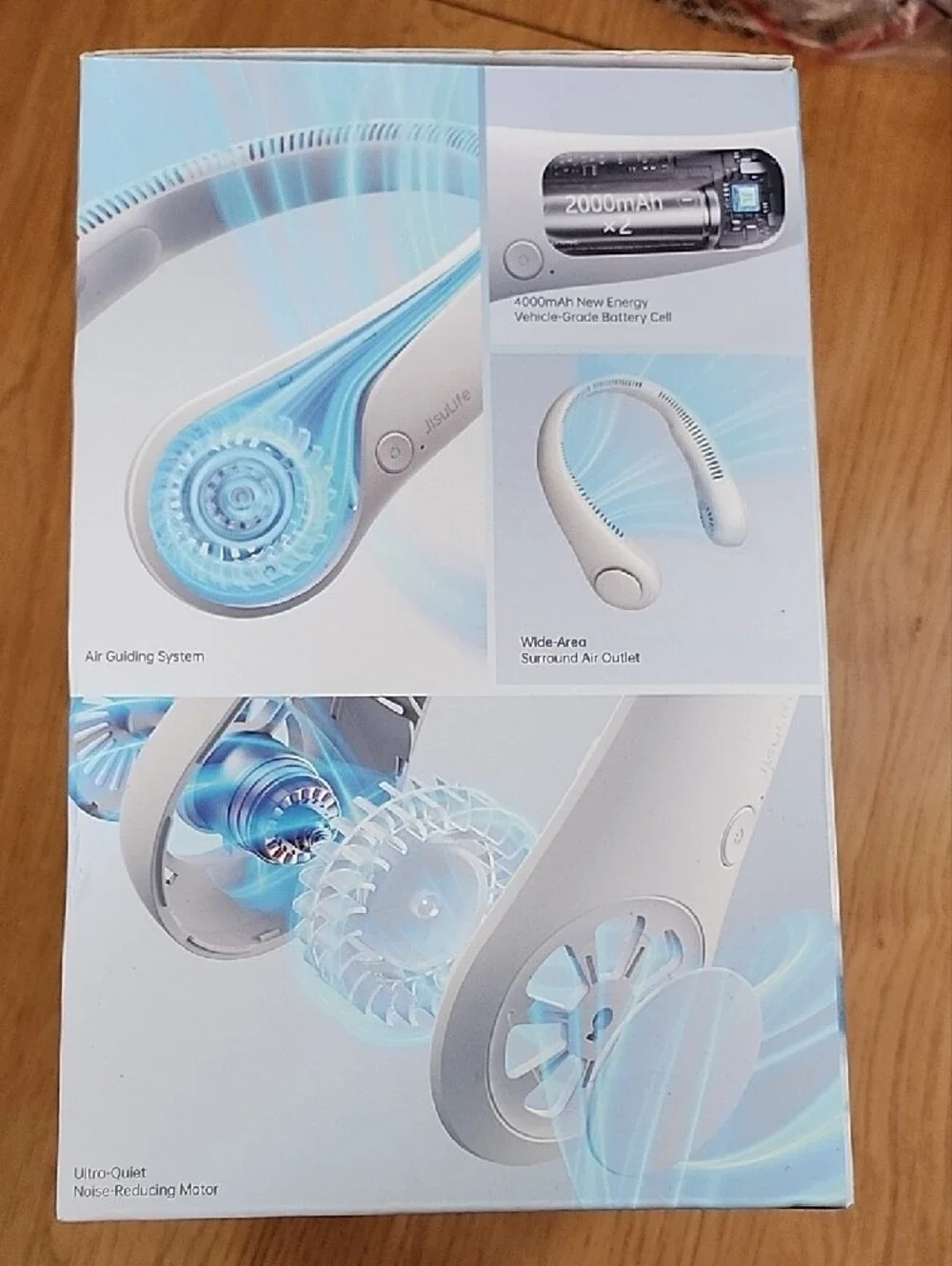 JisuLife Neck Fan Life4, 2pk